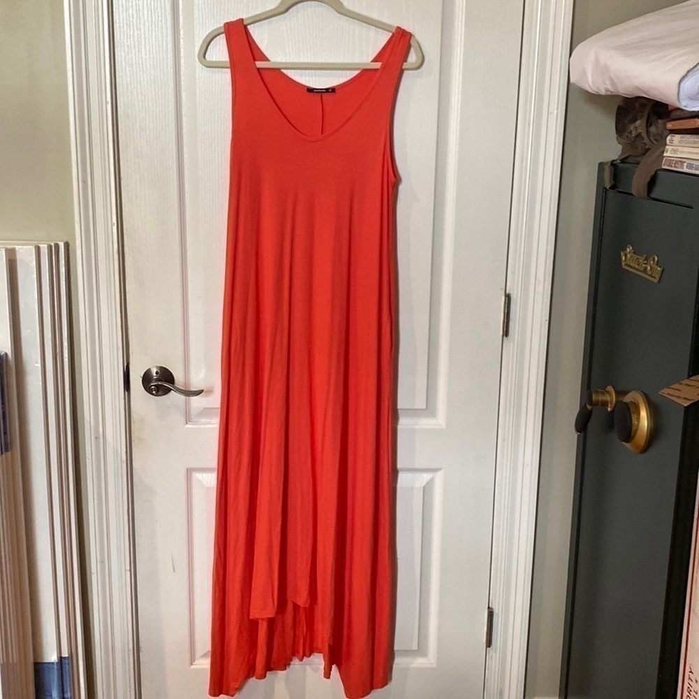 Annabelle size small coral maxi dress NWOT